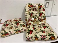 3 chair cushions   Unused