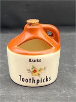 Toothpick Holder Little Brown Jug Ozarks