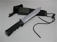 MTech Fixed Blade Knife W/ Sheath 15" Long