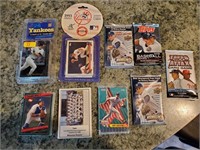 Baseball Card Lot Unopened Packs Yankee Sets