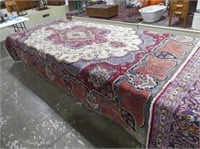 TABRIZ HAND KNOTTED WOOL RUG 13' X 9'8"