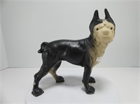 10" TALL CAST IRON TERRIER