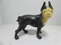 10" TALL CAST IRON TERRIER