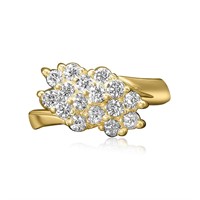 14K ROSE GOLD 0.40CT DIAMOND RING