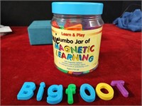 Magnetic Letters & Numbers - Jumbo Jar