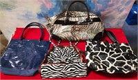 114 - LOT OF 4 LADIES' PURSES