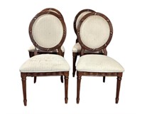 4 Upholstered Dining Room Chairs