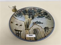 15" Art Pottery Charger