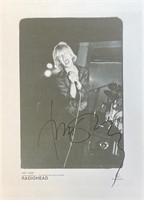 Autograph Radiohead Media Press Photo