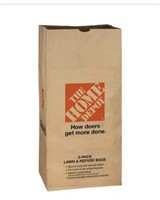 Home Depot 30 Gal. Paper Lawn/ Leaf Bags - 5 Count