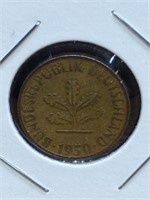 1950 foreign coin
