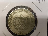 1971 Republica de Guatemala coin