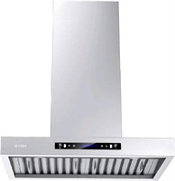 New IKTCH 30"Wall Mount Range Hood, 900 CFM Ducted