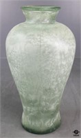 Recylced Frosted Glass Vase by Ecoglass