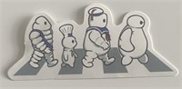 Pillsbury Doughboy "Abbey Road" inspired sticker