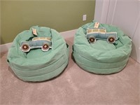 2PC BEAN BAG CHAIRS