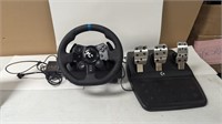 Logitech G923 Racing Wheel and Pedals for Xbox