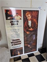 James Dean Framed Poster