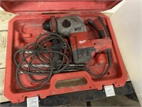 Milwaukee Electric Hammer Drill w/ Some Bits