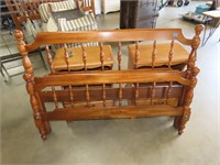 Maple Double Bed w/ Rails