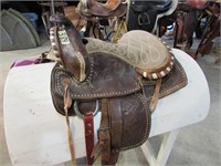 Western pony saddle