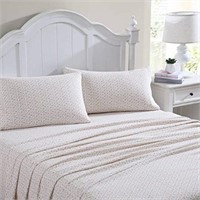Laura Ashley Home - Queen Sheets, Cotton Flannel