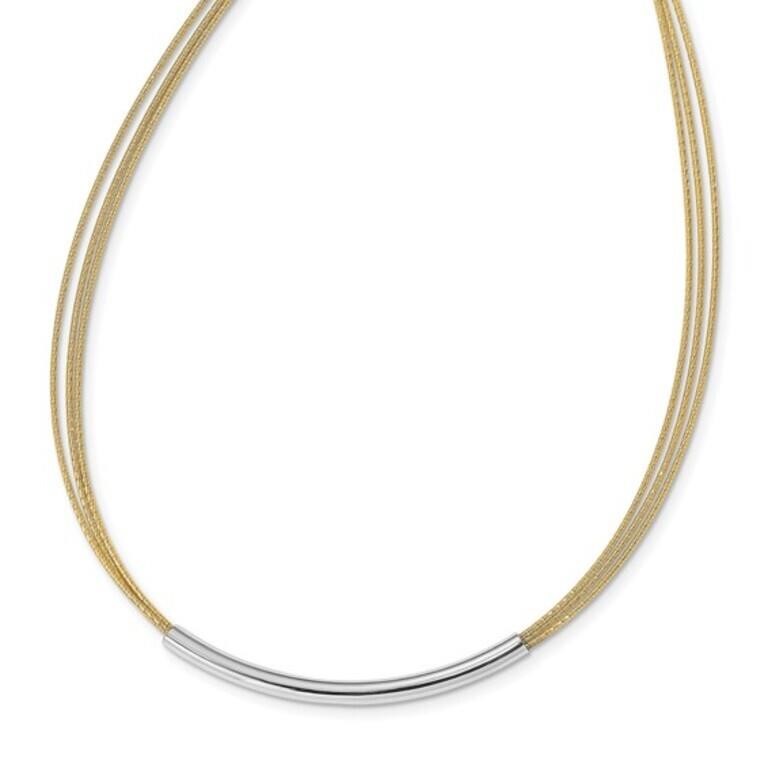 Sterling Silver Gold-platedNecklace
