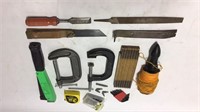 Bostitch Staple Hammer, Measuring Tape, Drill Bits