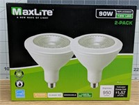 Maxlite 90W replacement 13W LED two pack