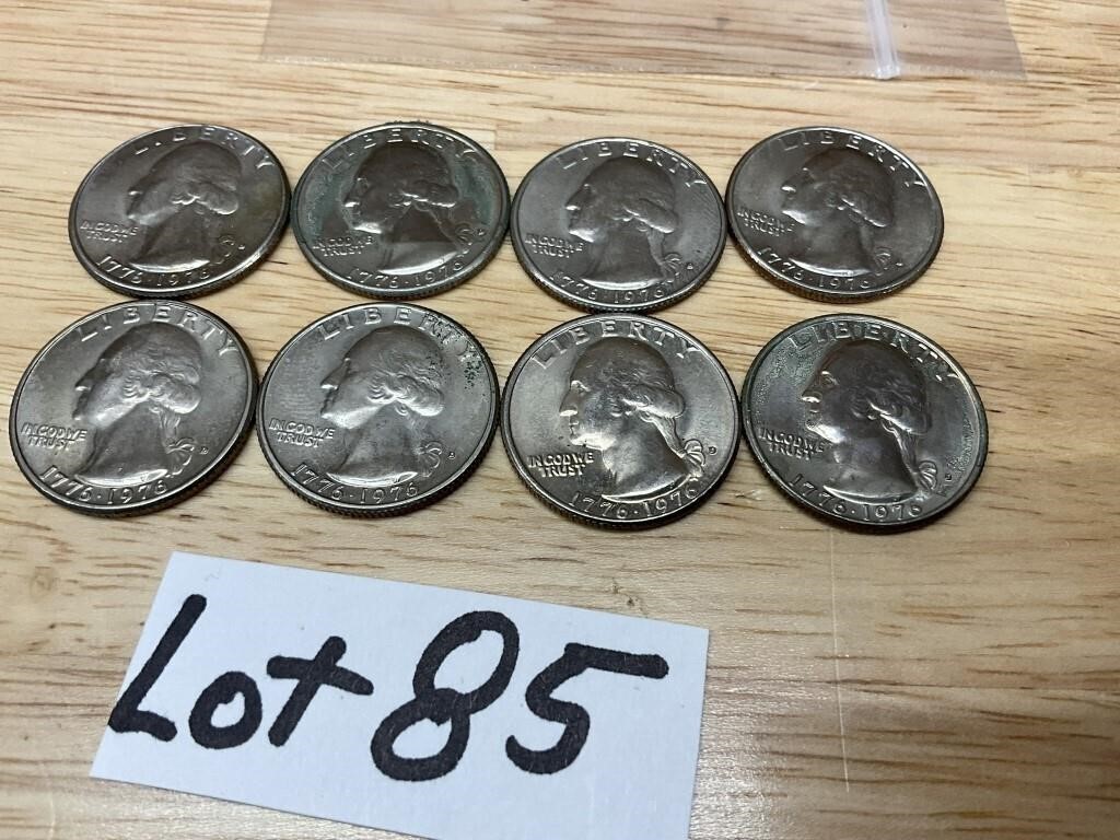 8-Bicentennial Quarters