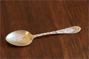 Sterling Spokane Washington Souvenir Spoon