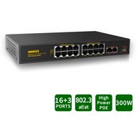 ($119) 16 Port POE Switch, Unmanaged Outdoor