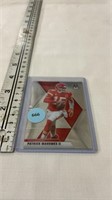 Patrick Mahomes II football card