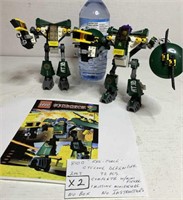 2 LEGO Exo-Force  cyclone defender #8100