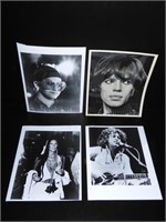 4 Old 8x10" Rock 7 Roll Photo's