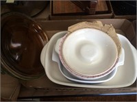 Lot of Pie & Casserole Dishes