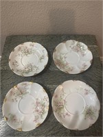 Theodore Haviland Plate Set of 10 Made In France