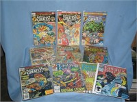 Group of vintage Fanastic 4 Comics