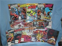 Collection of vintage Dare Devil Comic Books