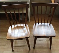 Antique Ladder Back Chairs