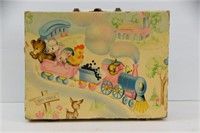 Vintage Toyville Animal Doll Suitcase