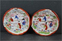 Japanese Handpainted Saucers