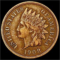 1908-S Indian Head Cent NEARLY UNCIRCULATED