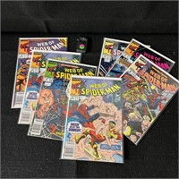 Web of Spider-man Lot with Newstand Eds.