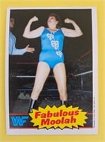 Fabulous Moolah 1985 O-Pee-Chee Rookie Card