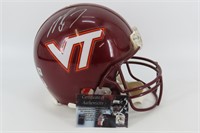 Michael Vick Autographed Helmet