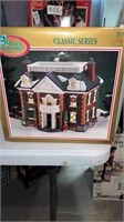 Christmas porcelain house decoration