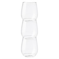 12PCS 14OZ TOSSWARE PLASTIC WINE GLASS SET