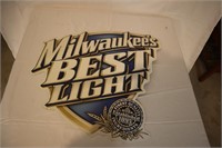 Milwaukee's Best Light Sign