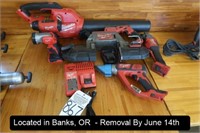 LOT, ASSORTED MILWAUKEE 18V POWER TOOLS TO